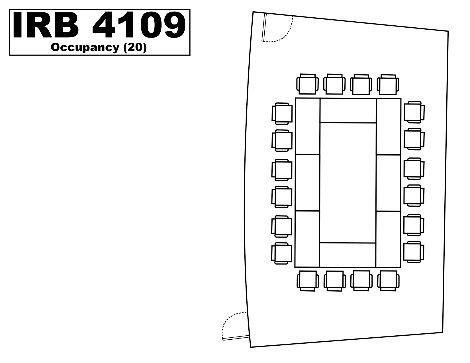 IRB4109 floorplan